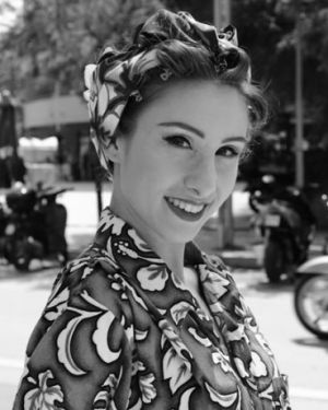 Headscarf 50s style - photo by Melanie Galea edited by Genevieve Bahrenburg.jpg